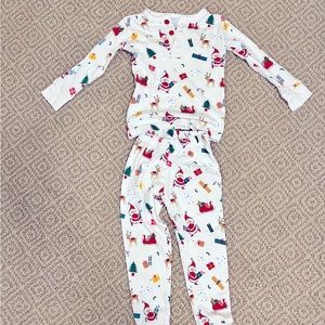 Little English Christmas Pajamas boys 2T